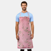 Tablier Conception de la série rose floral délabré 9 (Porté)