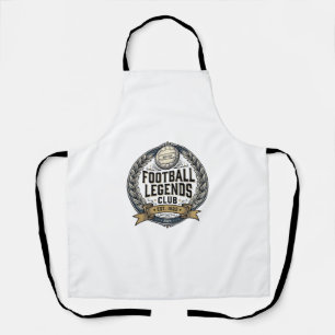 Tablier Conception de maillot de football vintage Club Foo