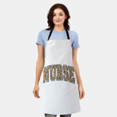 Tablier Conception de maillot universitaire d'infirmière l (Porté)
