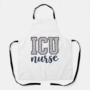 Tablier Conception de maillot universitaire floral d'infir