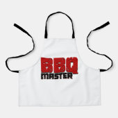Tablier Conception de Maître BBQ Esthétique Pour les Maîtr (Recto)
