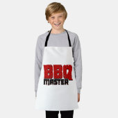 Tablier Conception de Maître BBQ Esthétique Pour les Maîtr (Porté)