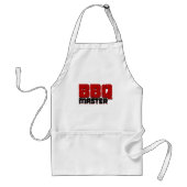 Tablier Conception de Maître de BBQ Esthétique pour les Ma (Devant)