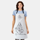 Tablier Conception de maman d'amour Belle (Porté)