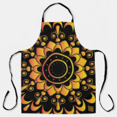 Tablier Conception de mandala unique doré-95747 (Recto)