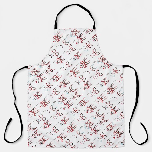 Tablier Conception de maquillage Kabuki (Recto)