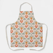 Tablier Conception de motif sans couture d'éclat de soleil (Recto)