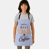 Tablier Conception de papa amateur de café drôle (Insitu)
