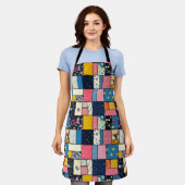 Tablier Conception de Patchwork adorable, Motif Joueur (Porté)