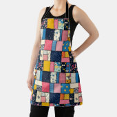 Tablier Conception de Patchwork adorable, Motif Joueur (Insitu)