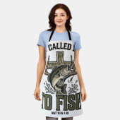 Tablier Conception de pêche chrétienne Il m'a appelé à pêc (Porté)