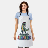 Tablier Conception de t-shirt Allysaurus Lunettes de solei (Porté)