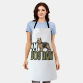 Tablier Conception de t-shirt avec gravure de terrier pour (Porté)