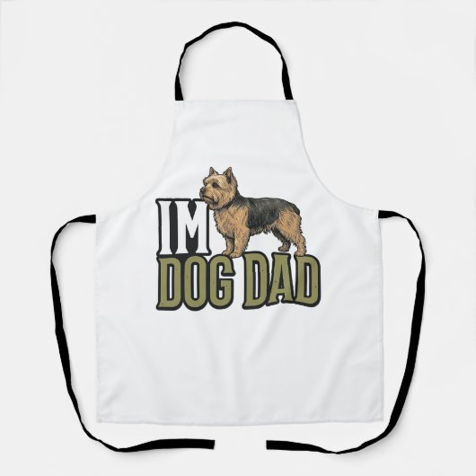 Tablier Conception de t-shirt avec gravure de terrier pour (Recto)