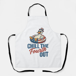 Tablier Conception de T-shirt de canard patriotique pour r