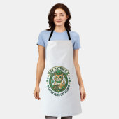 Tablier Conception de T-shirt de chat mignon irlandais cha (Porté)