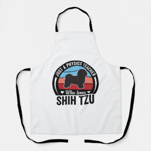 Tablier Conception de T-shirt de chien vintage Shih Tzu pr