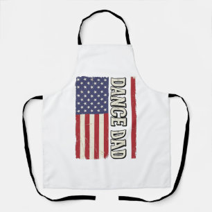 Tablier Conception de T-shirt de drapeau vintage patriotiq