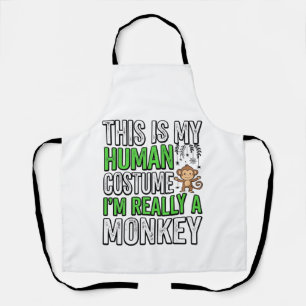 Tablier Conception de T-shirt Halloween Costume Humain Sin