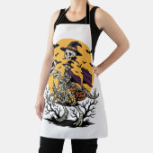 Tablier Conception de T-shirt Halloween dinosaure squelett (Insitu)
