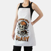 Tablier Conception de T-shirt Halloween vintage squelette (Insitu)