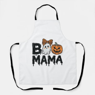 Tablier Conception de T-shirt Maman Fantôme Halloween Citr