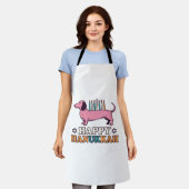 Tablier Conception de T-shirt pour chien avec Menorah de D (Porté)