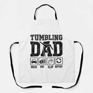 Tablier Conception de T-shirt Tumbling Dad Drive Pay Clap