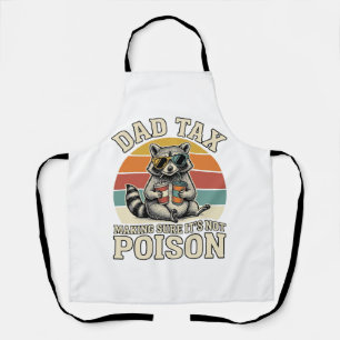 Tablier Conception de T-Shirt Vintage Raton Laveur Taxe Pa