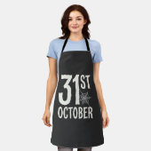 Tablier Conception de toile d'araignée Halloween du 31 oct (Porté)
