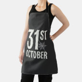 Tablier Conception de toile d'araignée Halloween du 31 oct (Insitu)
