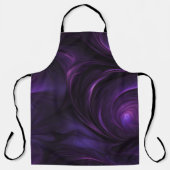 Tablier Conception de torsion violette foncée (Recto)