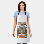 Tablier Conception de trachéotomie pour infirmière Hallowe (Porté)