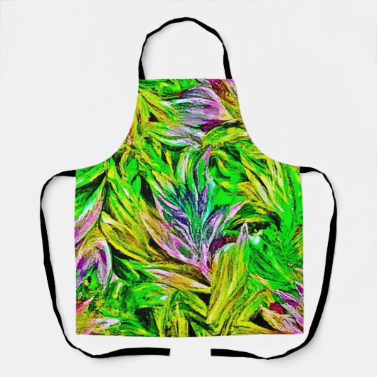 Tablier Conception de traits Plantes dynamiques (Recto)
