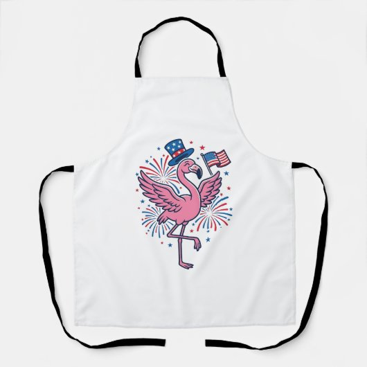 Tablier Conception de vecteur de feux d'artifice de flaman (Recto)