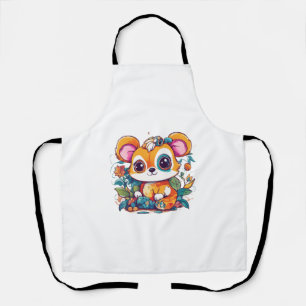 Tablier Conception de vecteur de t-shirt animal pour enfan