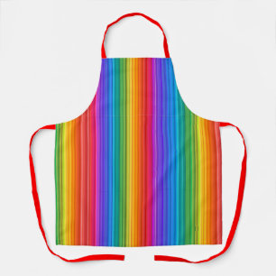 Tablier Conception des bandes arc-en-ciel