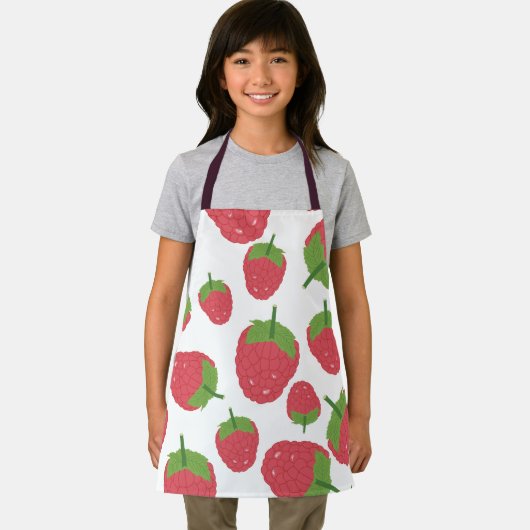 Tablier Conception des fruits de framboise (Insitu)