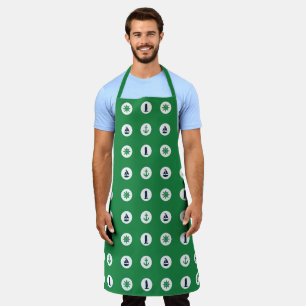 Tablier Conception des séries nautiques Green and Navy 13