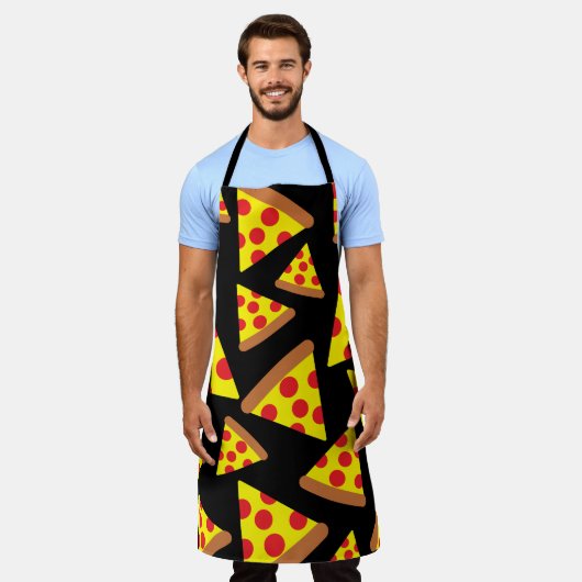 Tablier Conception des tranches de pizza (Porté)