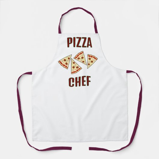 Tablier Conception des tranches de pizza (Recto)