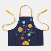 Tablier Conception du système solaire (Recto)