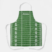 Tablier Conception du terrain de football (Recto)