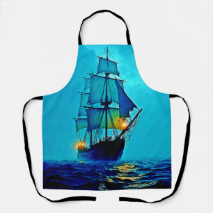 Tablier Conception d'un voyage en mer de grande taille