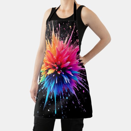 Tablier Conception dynamique des explosions de couleurs (Insitu)