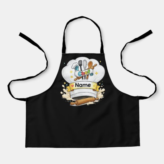 Tablier Conception Enfant Mignon pour Garçons & Filles (Recto)