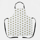 Tablier Conception graphique audacieuse de motif d'étoile  (Recto)