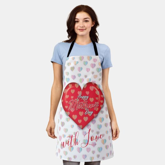 Tablier Conception Joyeuse Fête des Mères (Porté)