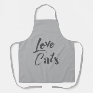 Tablier Conception ludique, joyeuse et moderne de Love Cat