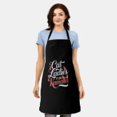 Tablier Conception mignonne - Dames de chat pour Kamala av (Porté)